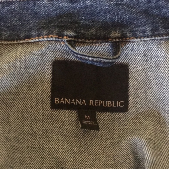 Banana Republic Jean Jacket size medium - Picture 7 of 11